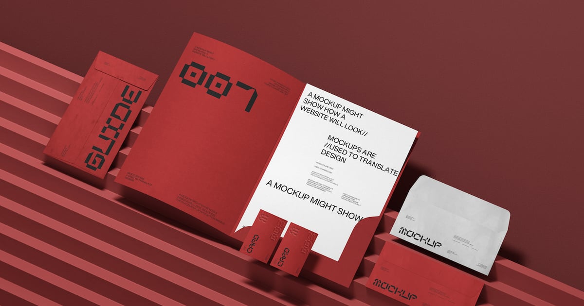 完整的文具品牌模型合集