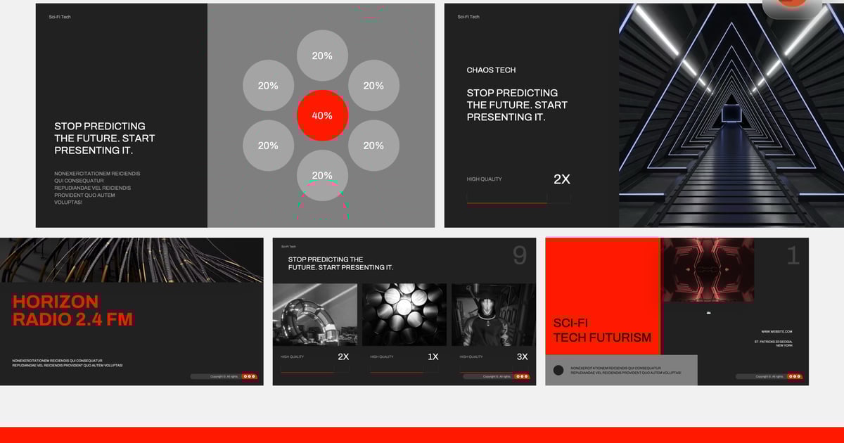 未来科技 PowerPoint