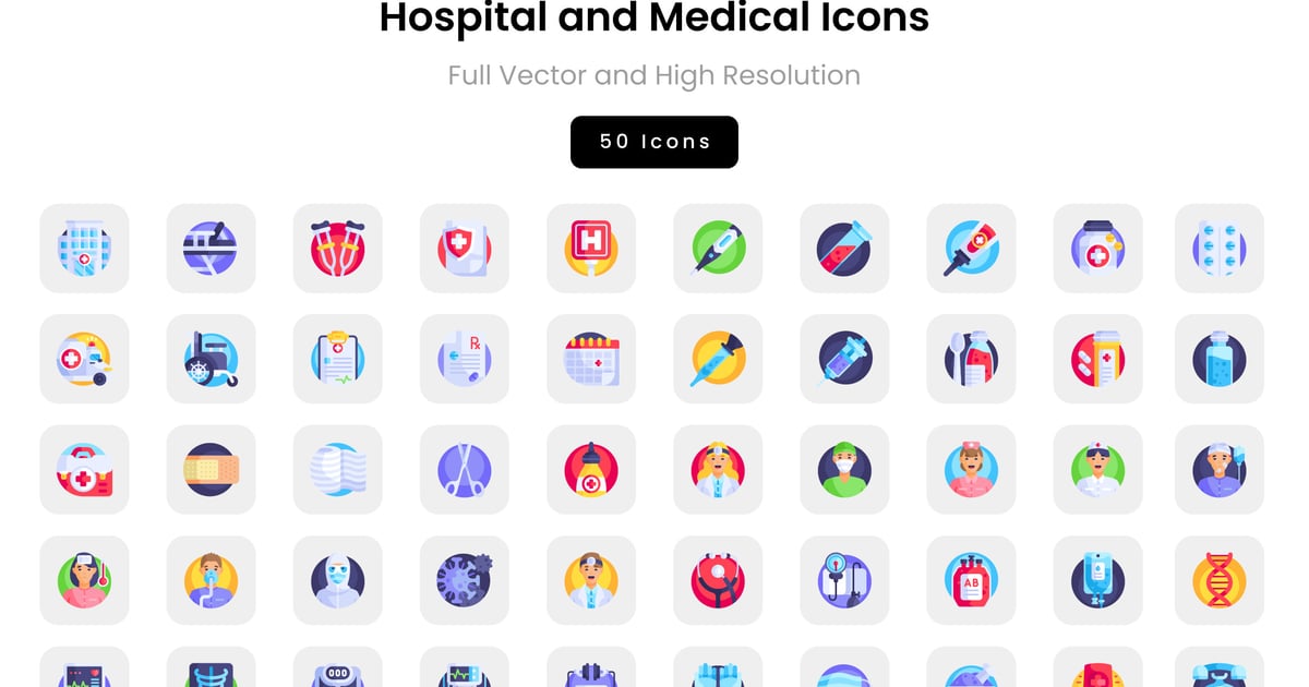 医院和医疗图标