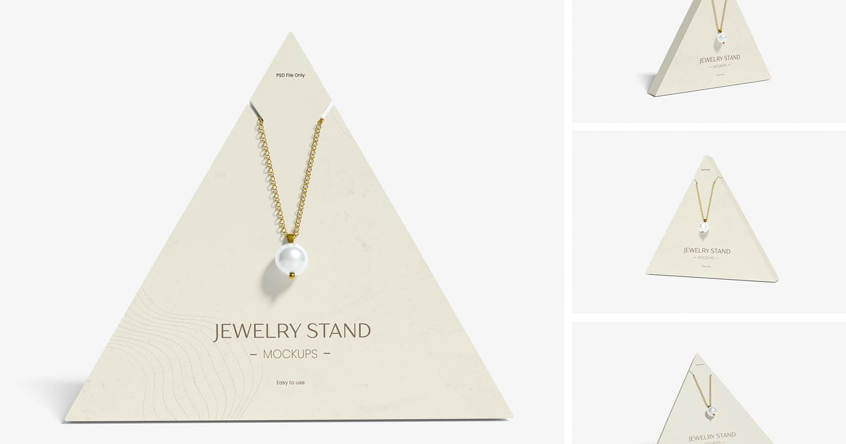 项链展示架模型