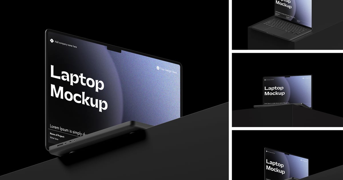 笔记本电脑模型