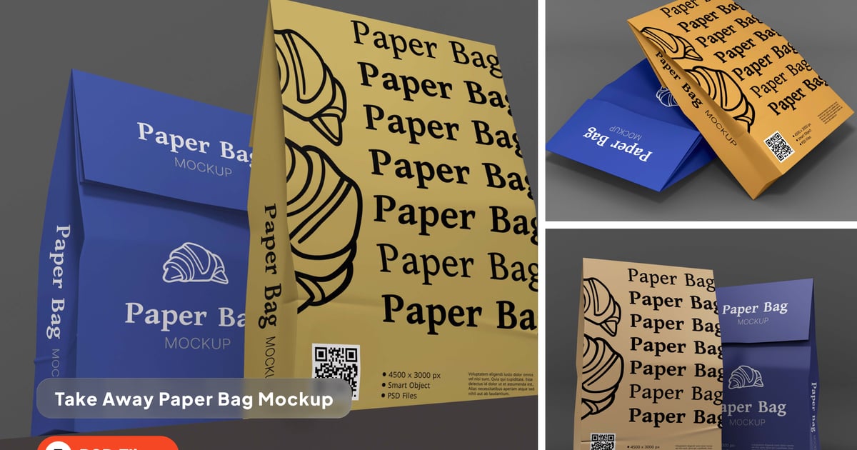 外带纸袋样机
