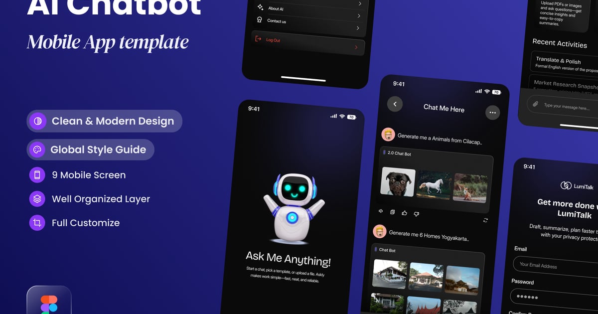 Lumi Talk – AI聊天机器人移动应用