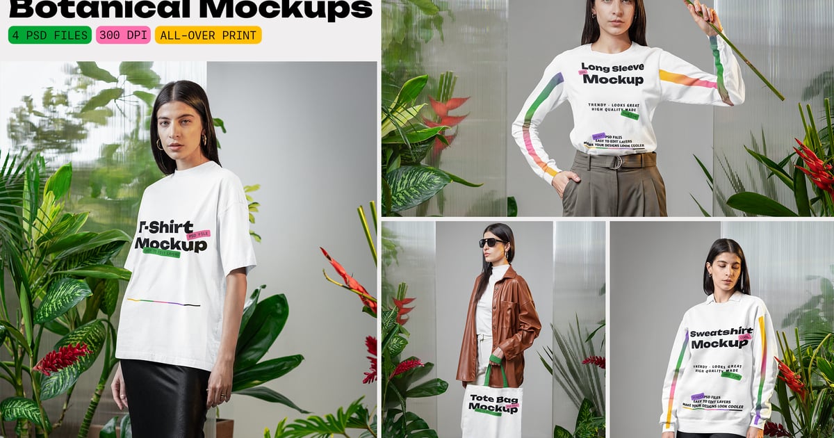 生活方式植物模型