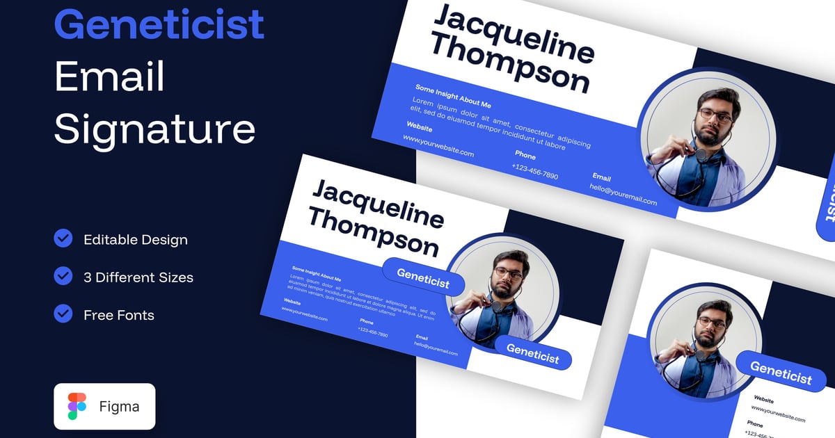 遗传学家电子邮件签名