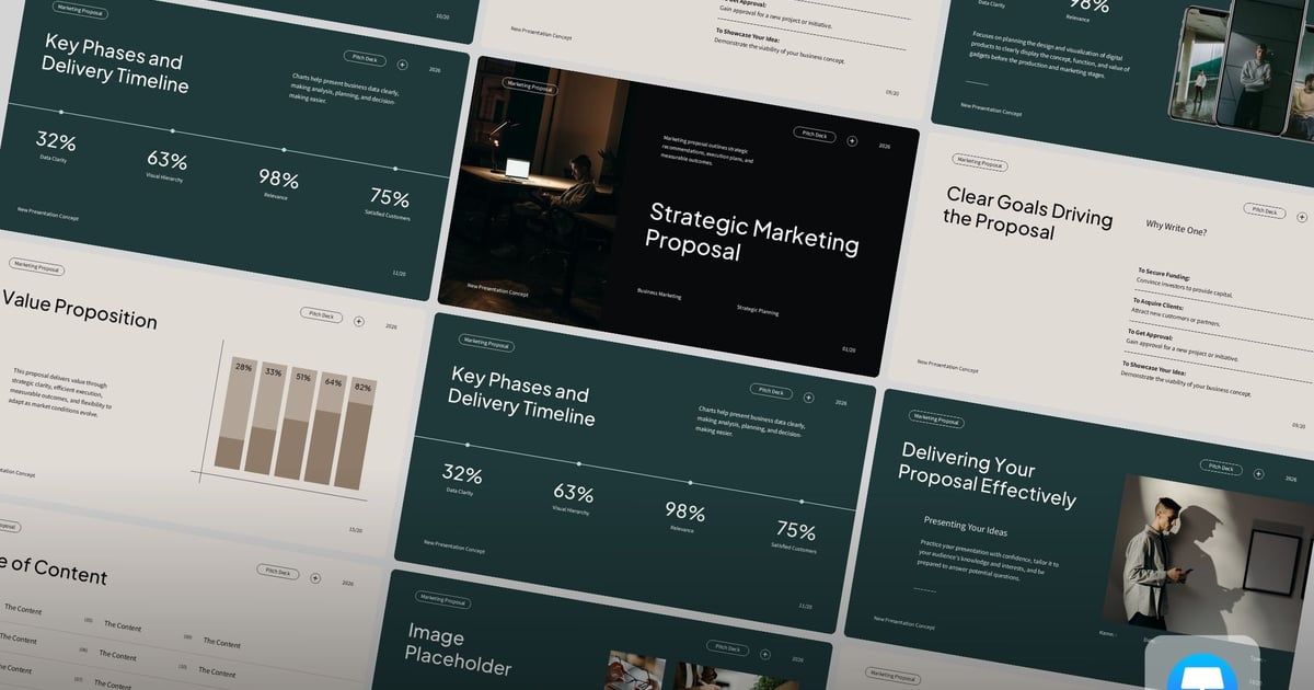 专业营销方案演示