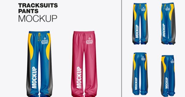 男士宽腿运动裤样机