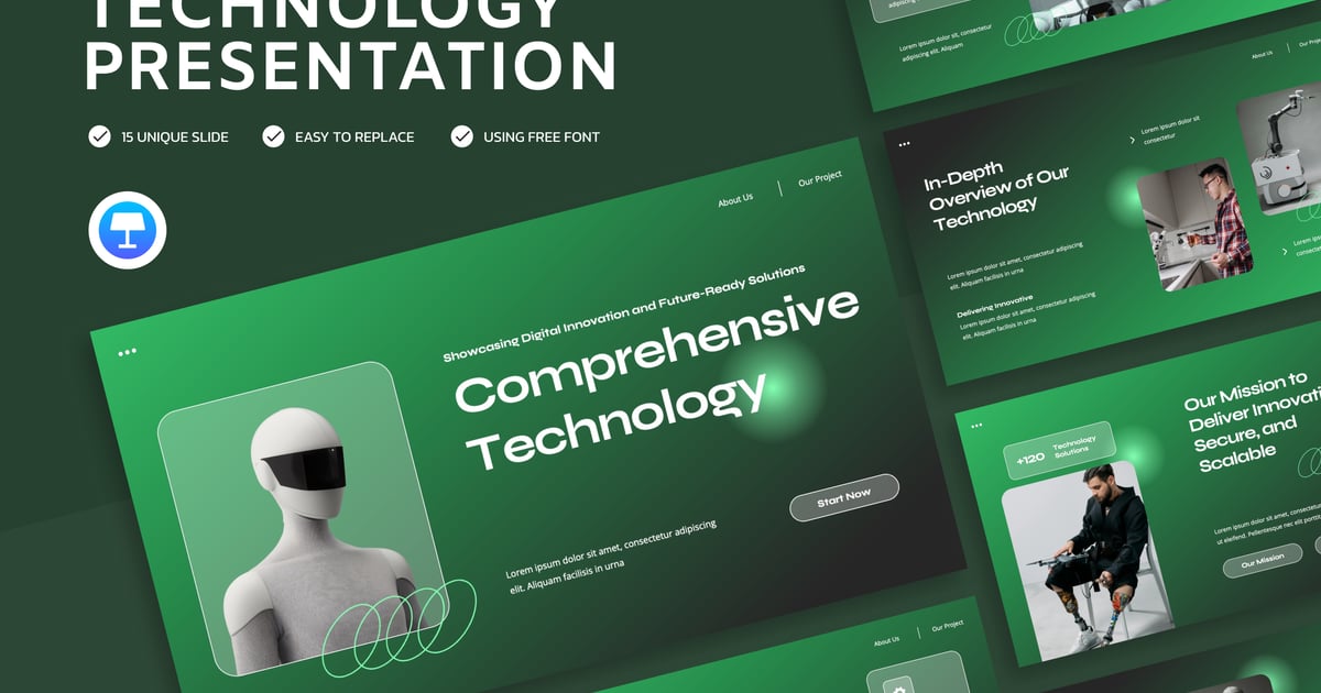 技术主题演讲模板