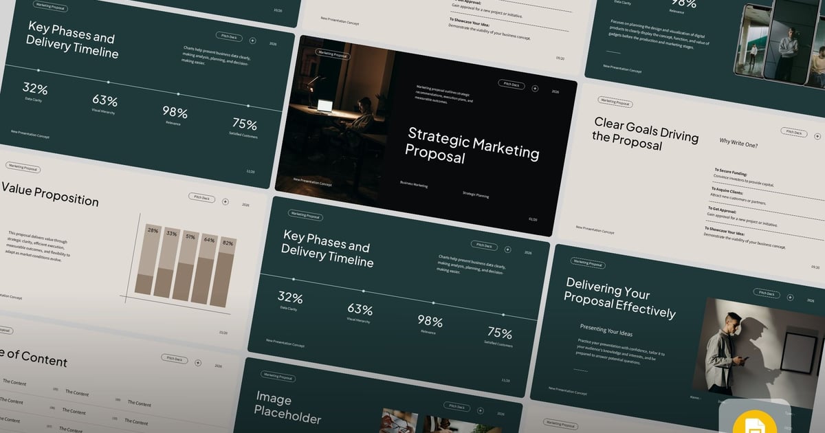 专业营销方案演示