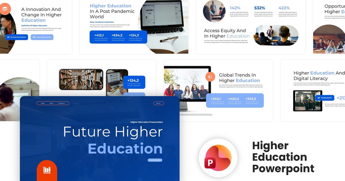 高等教育 PowerPoint 演示文稿