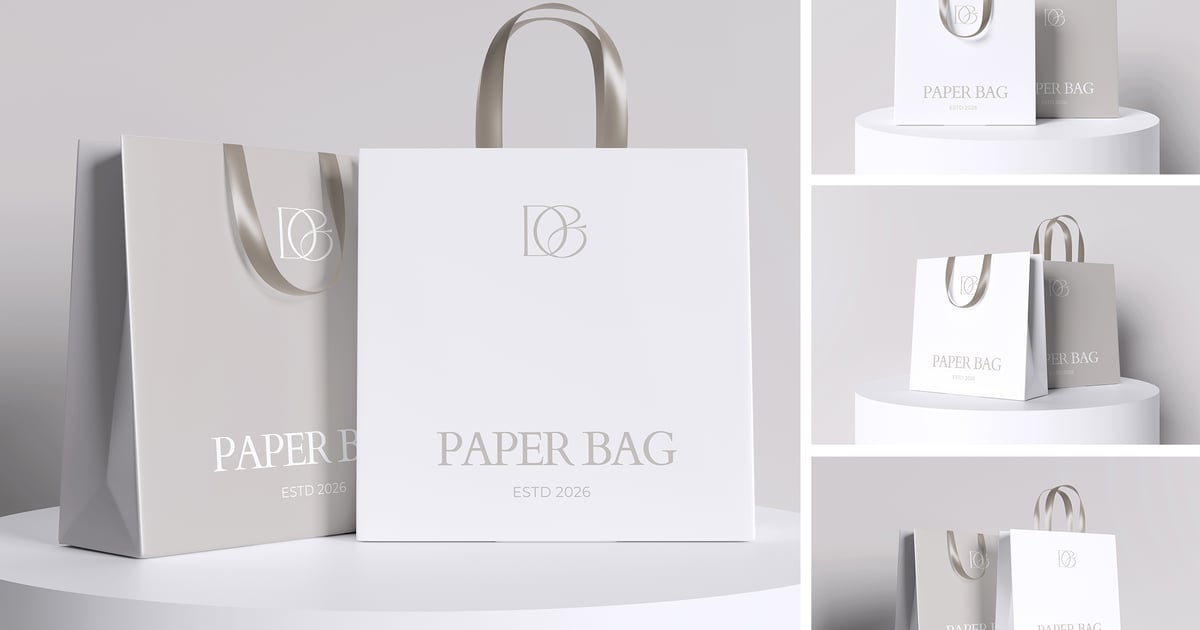 纸袋样机套装