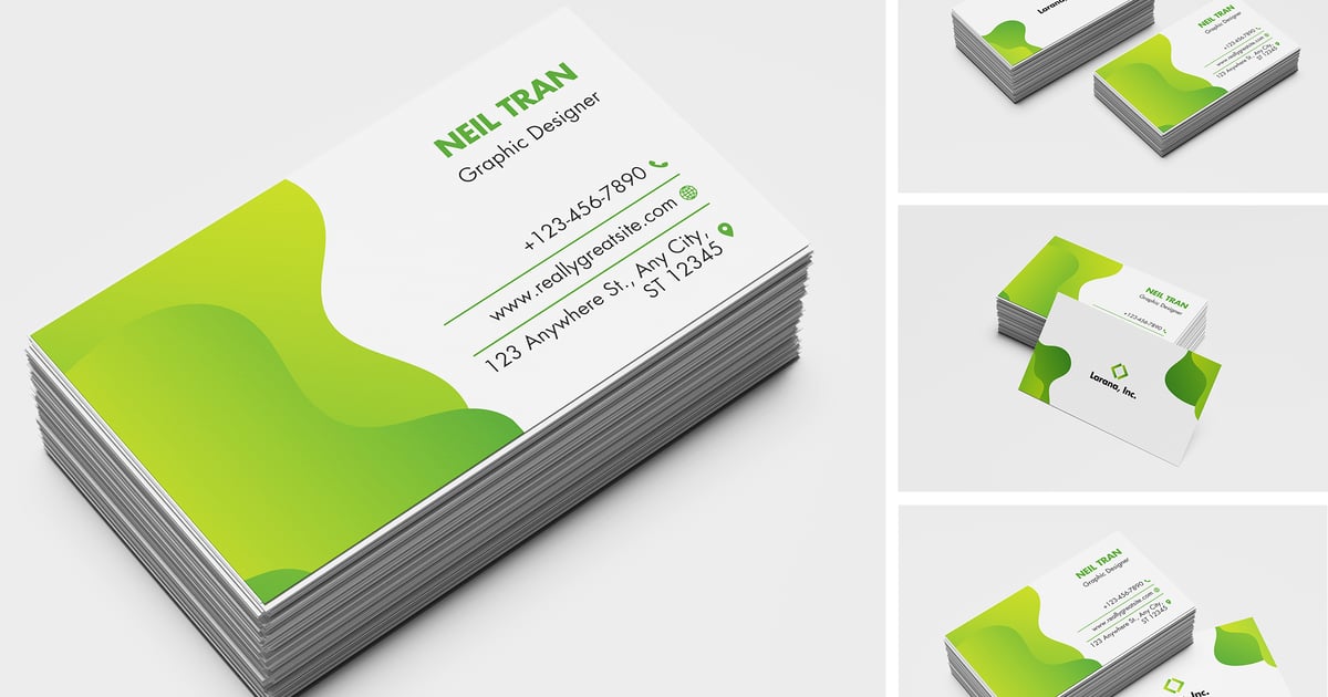 高质量名片样机