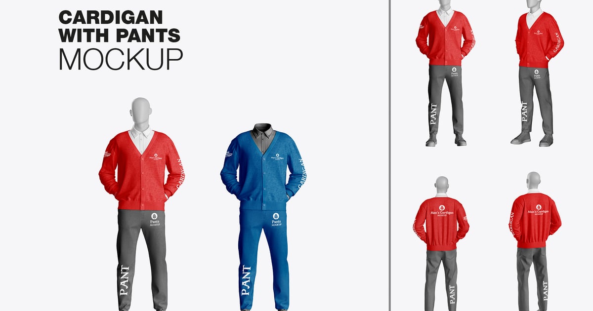 男士开衫服装样衣