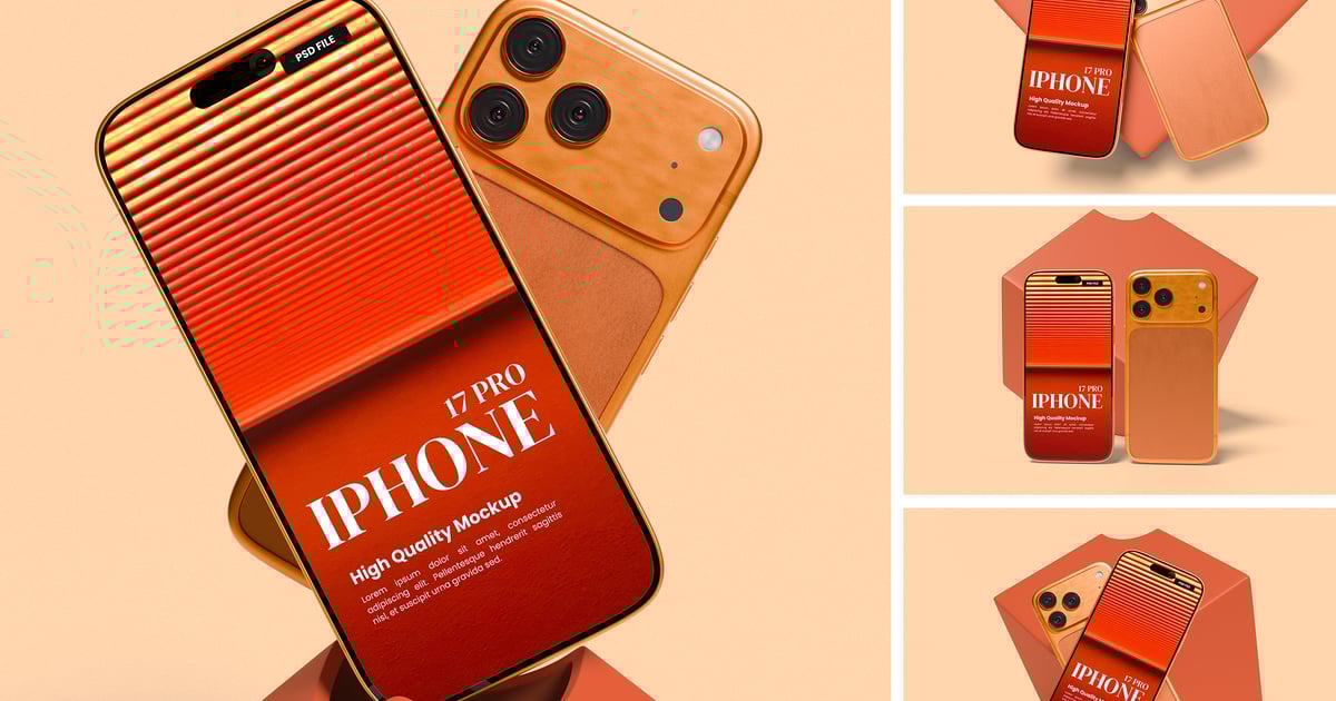 iPhone 17 Pro 模型套装