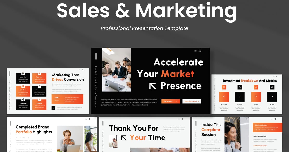 品牌销售与市场营销演示文稿