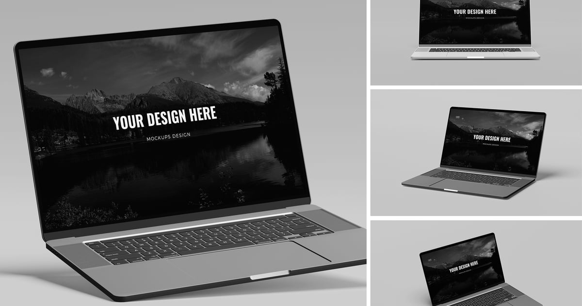 高品质笔记本电脑数码屏幕模型