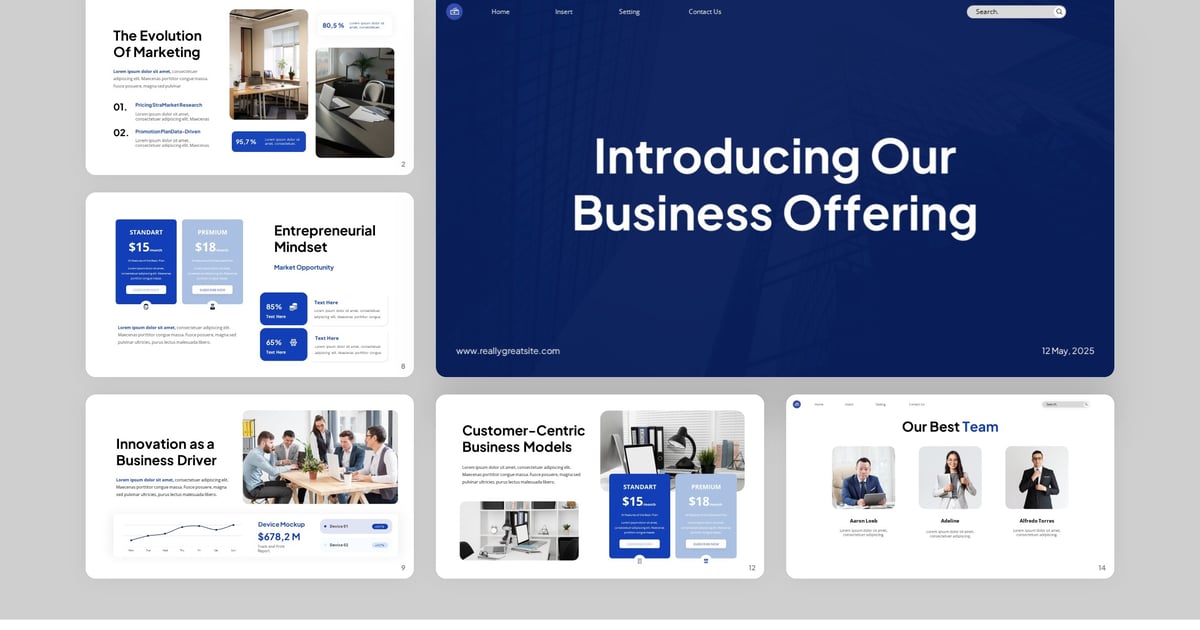 商业产品主题演讲