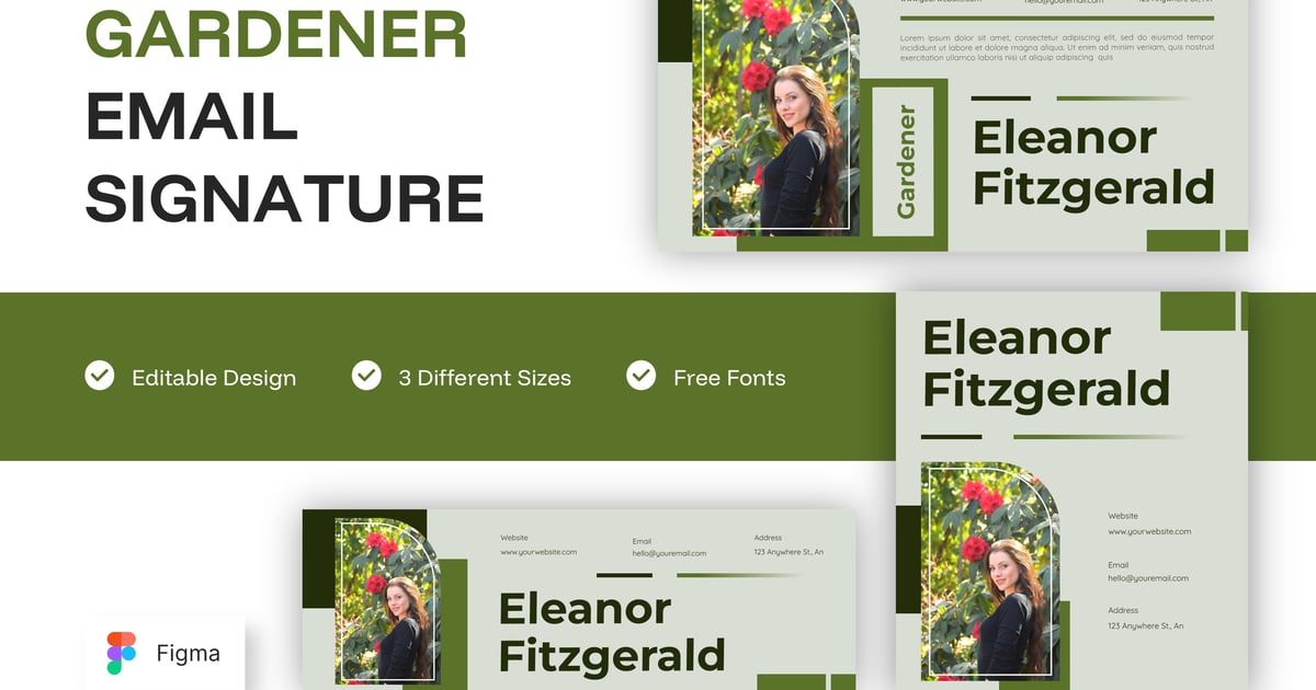 园丁电子邮件签名