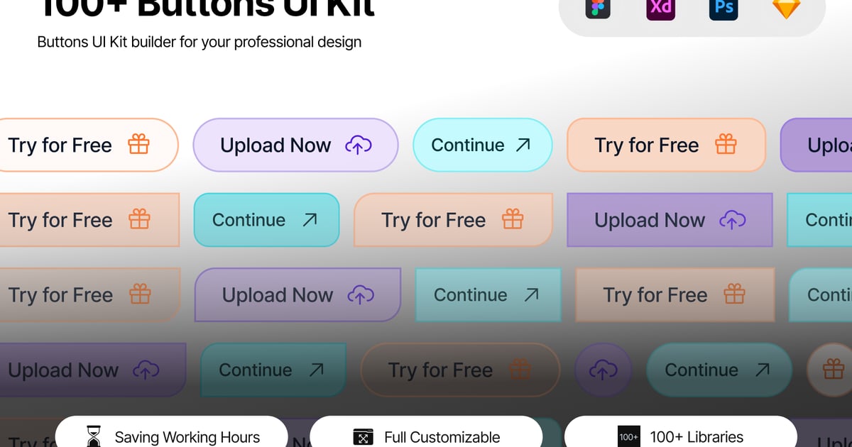 Sam – Shopify 按钮 UI 套件组件