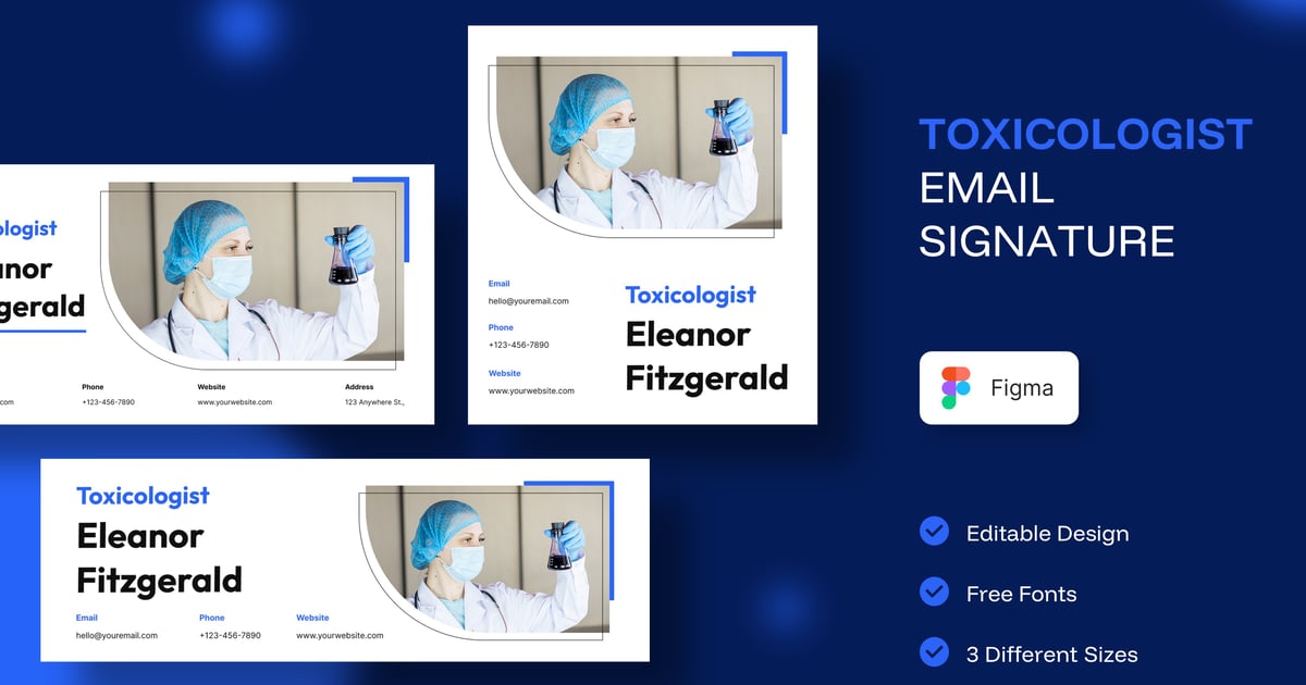 毒理学家电子邮件签名
