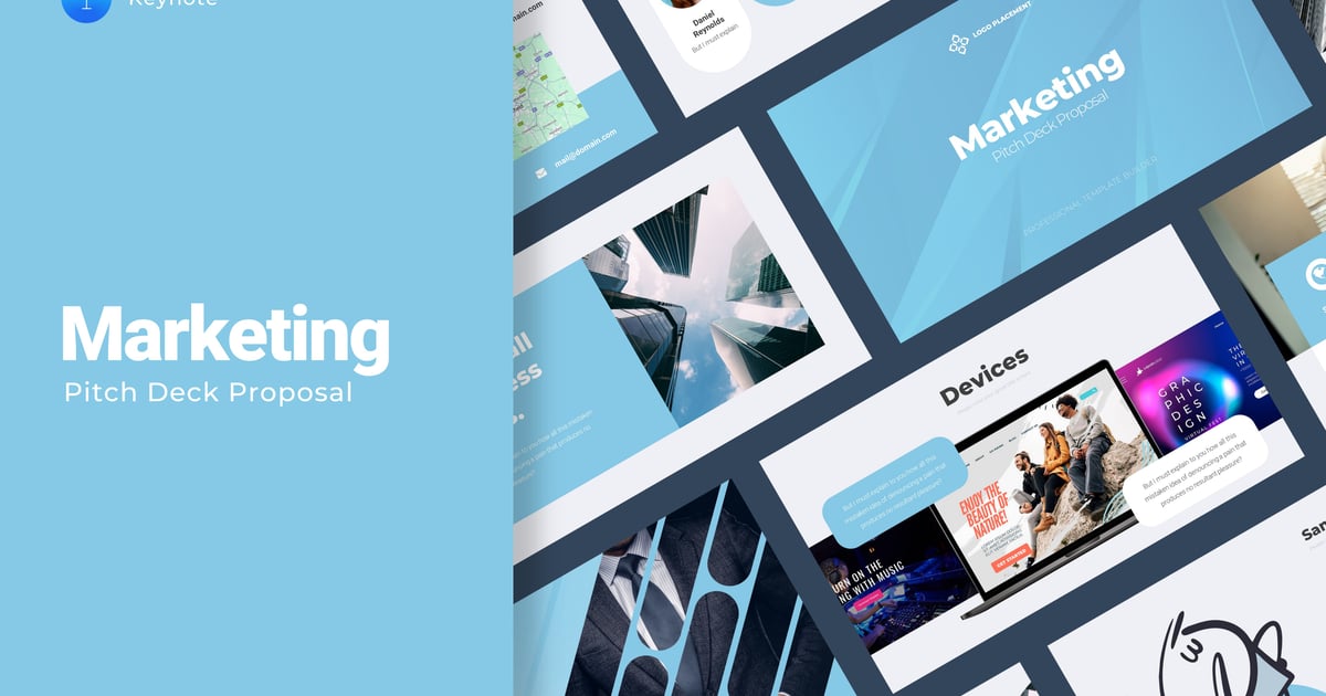 市场营销推介演示文稿提案