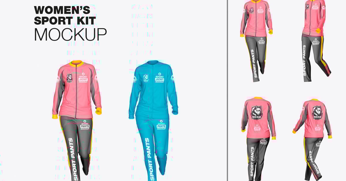 女式运动服跑步样衣