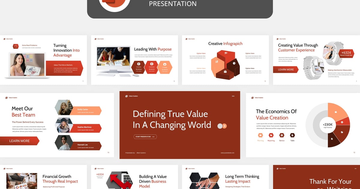 商业价值 PowerPoint