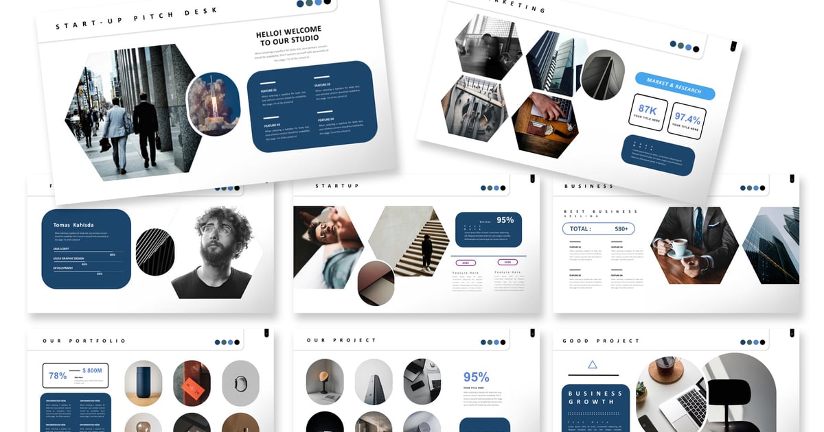 Business-X PowerPoint演示模板