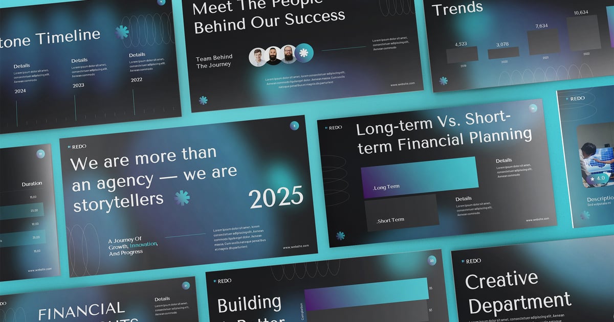 黑蓝现代科技大会主题演讲