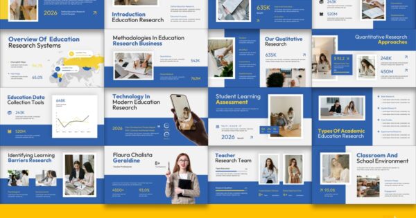 教育研究谷歌幻灯片