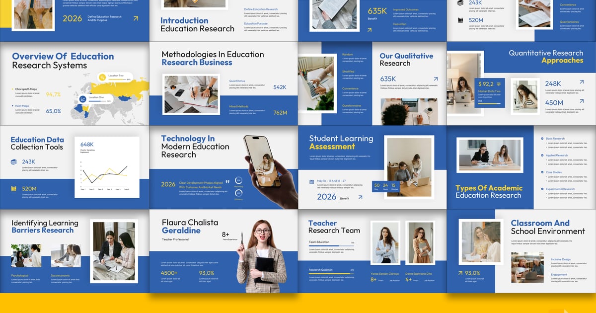 教育研究谷歌幻灯片