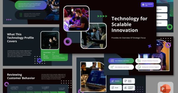 Dark Technology Services 演示文稿 – PowerPoint