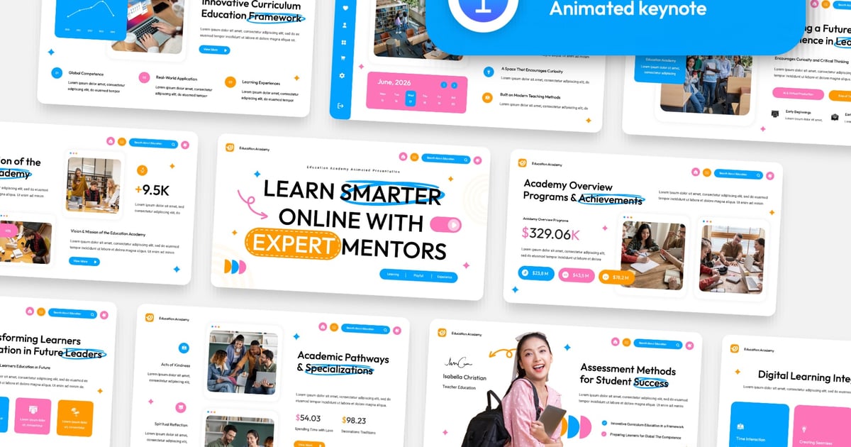 教育学院动画主题演讲