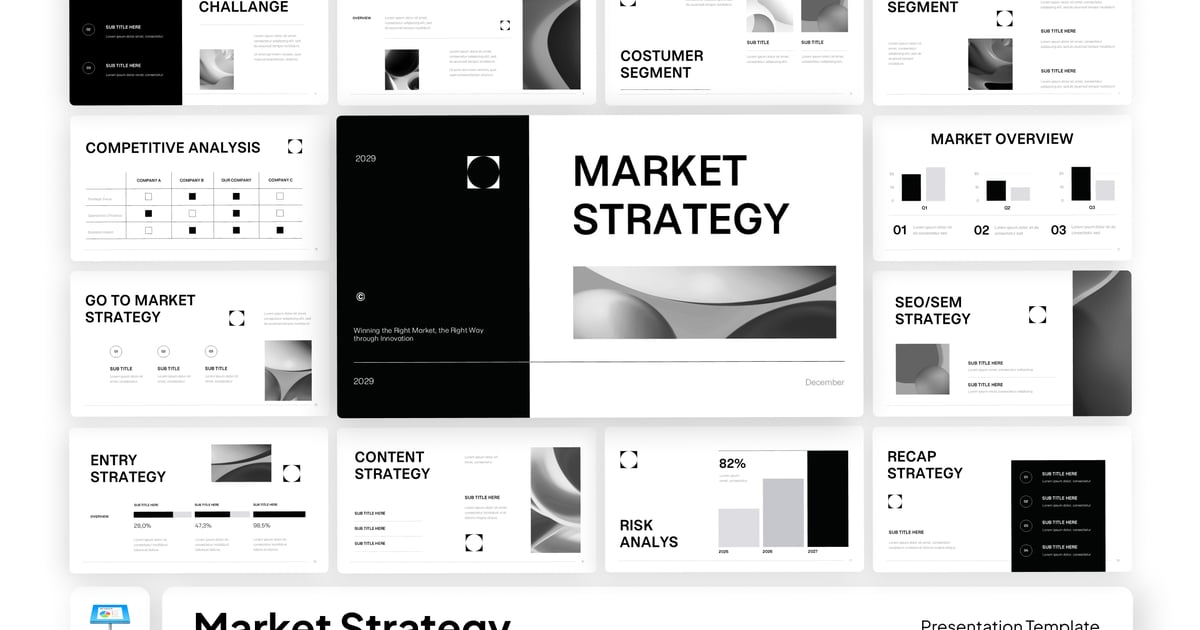 市场战略主题演讲