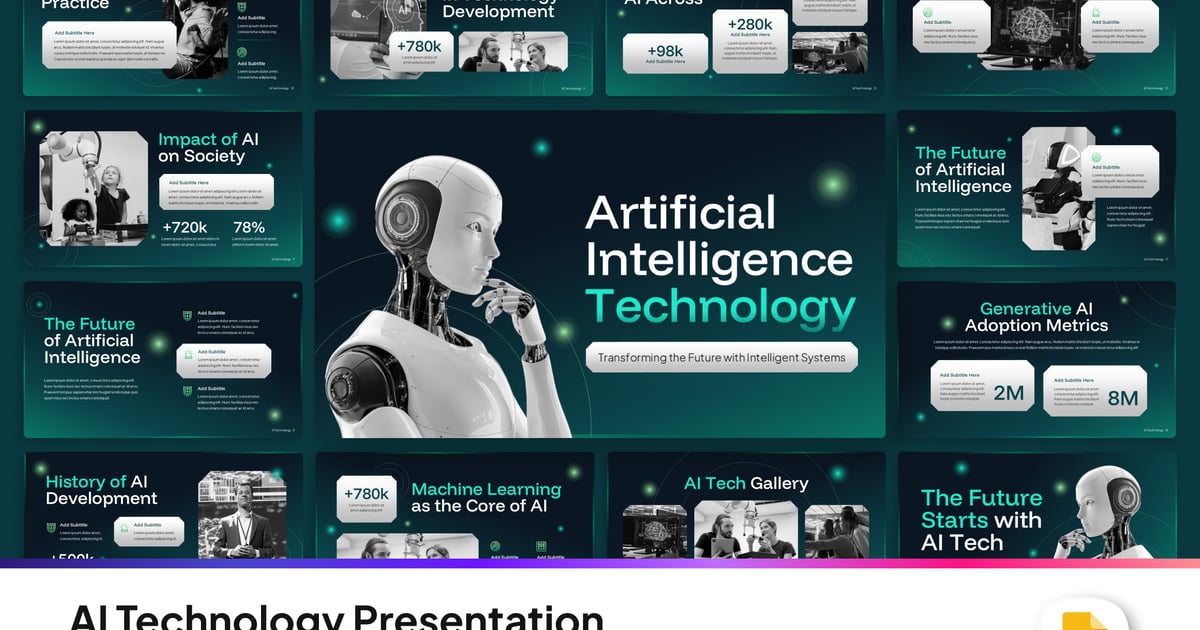 人工智能技术谷歌幻灯片