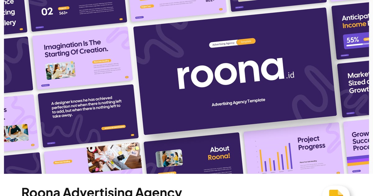 广告公司 Google Slides