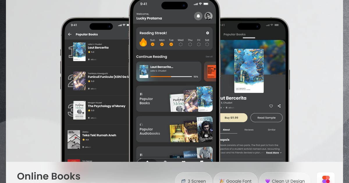 在线书籍 – 移动应用