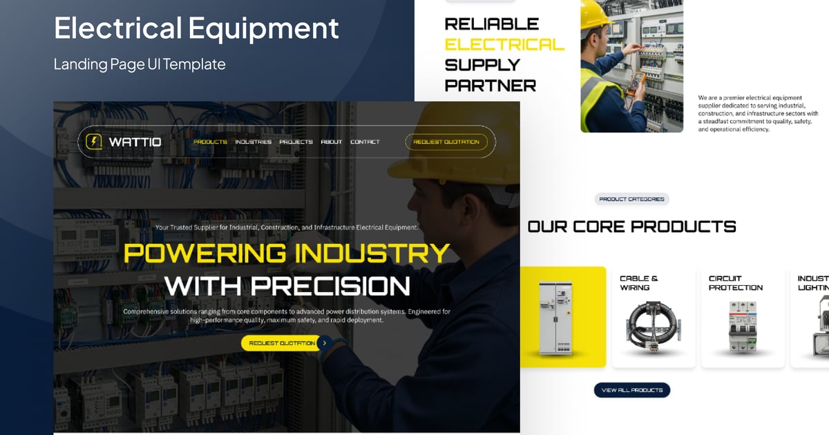 Wattio – 电气设备供应商首页
