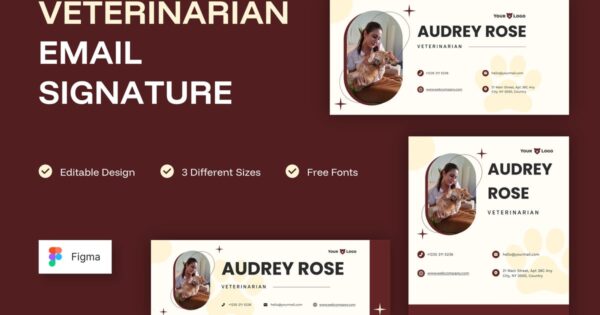 兽医电子邮件签名