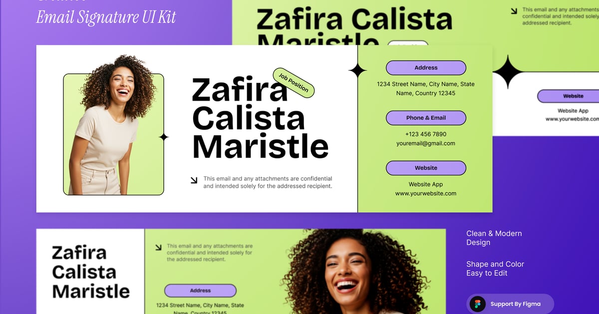 创意电子邮件签名