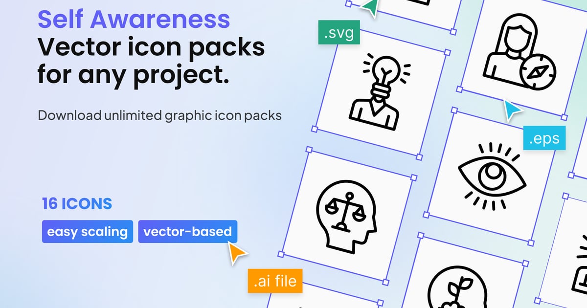 自我意识图标