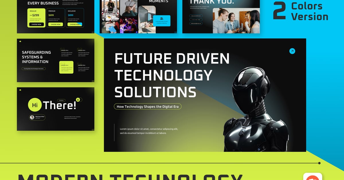 现代科技 PowerPoint