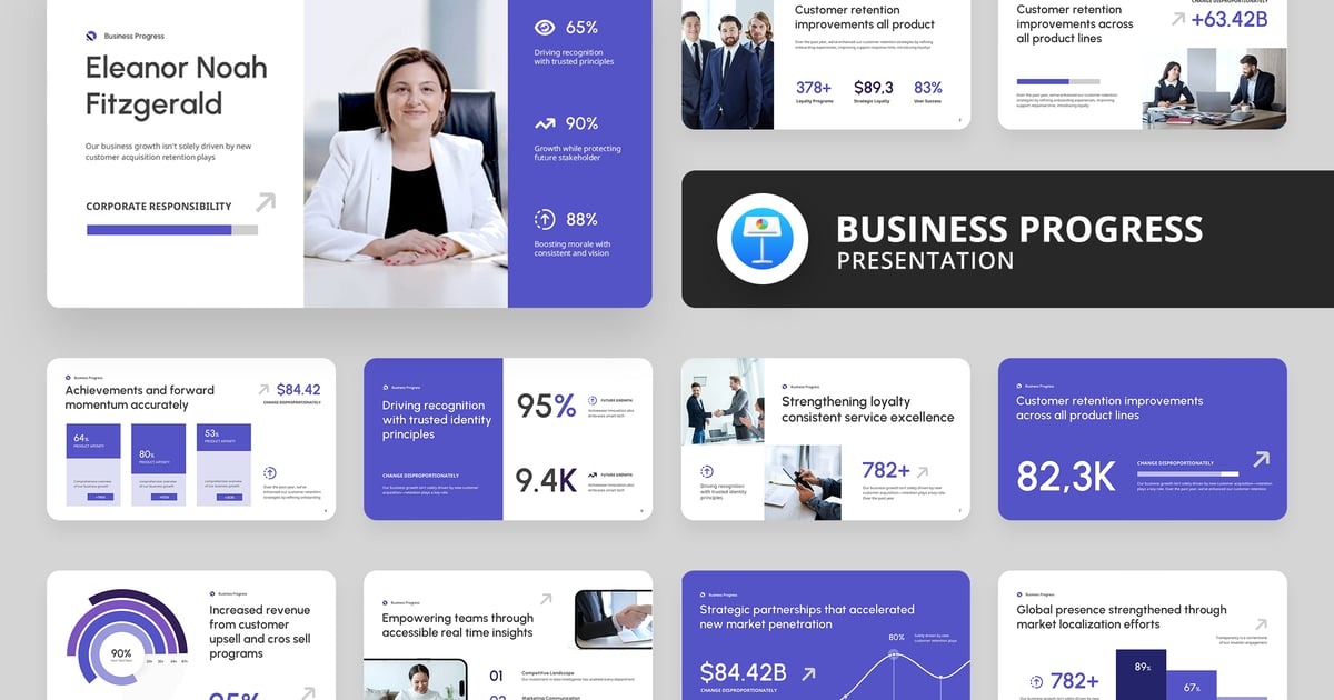 商业进展主题演讲