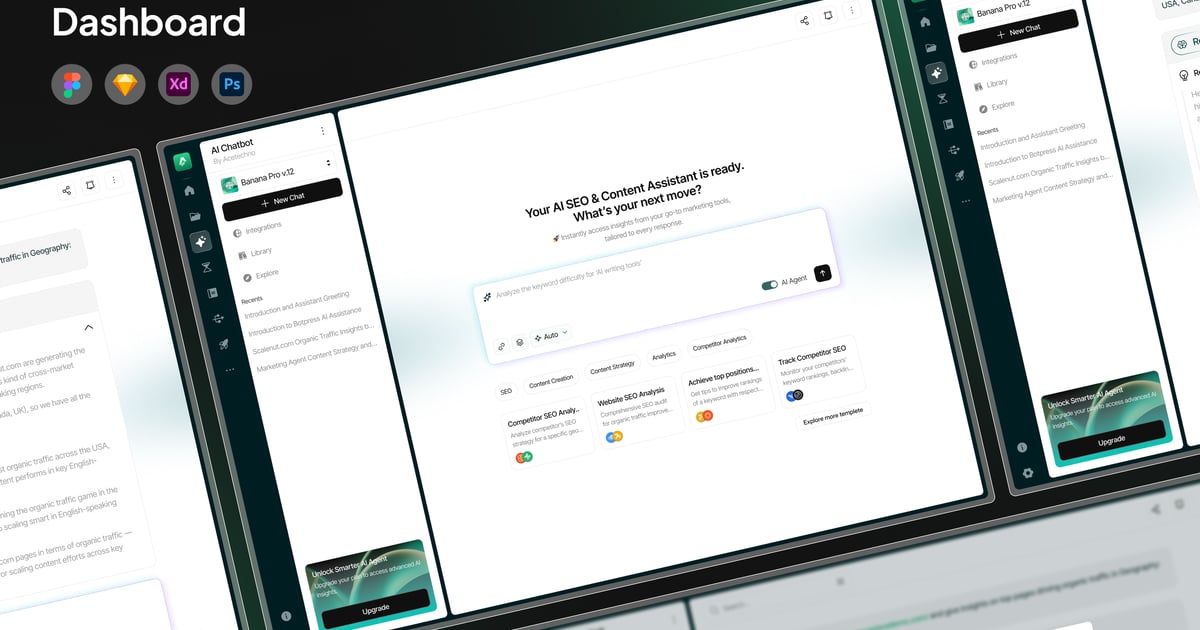 AI聊天机器人仪表盘