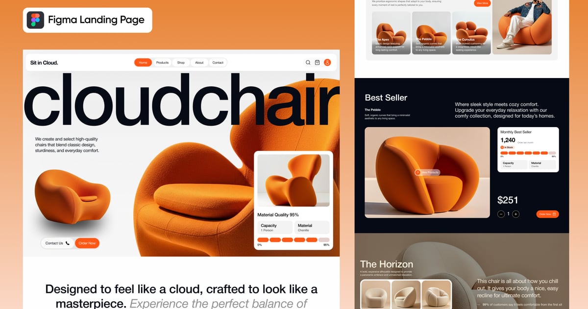 云椅 – 电商商店