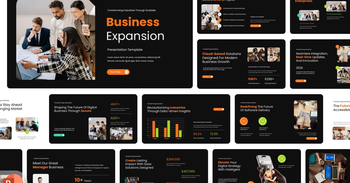 业务拓展PPT演示文稿