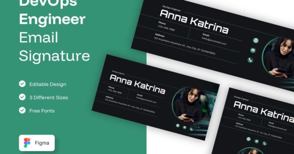 DevOps工程师电子邮件签名