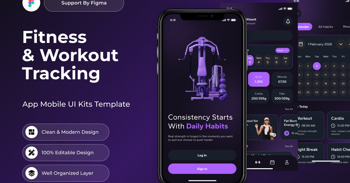 健身与锻炼追踪移动应用