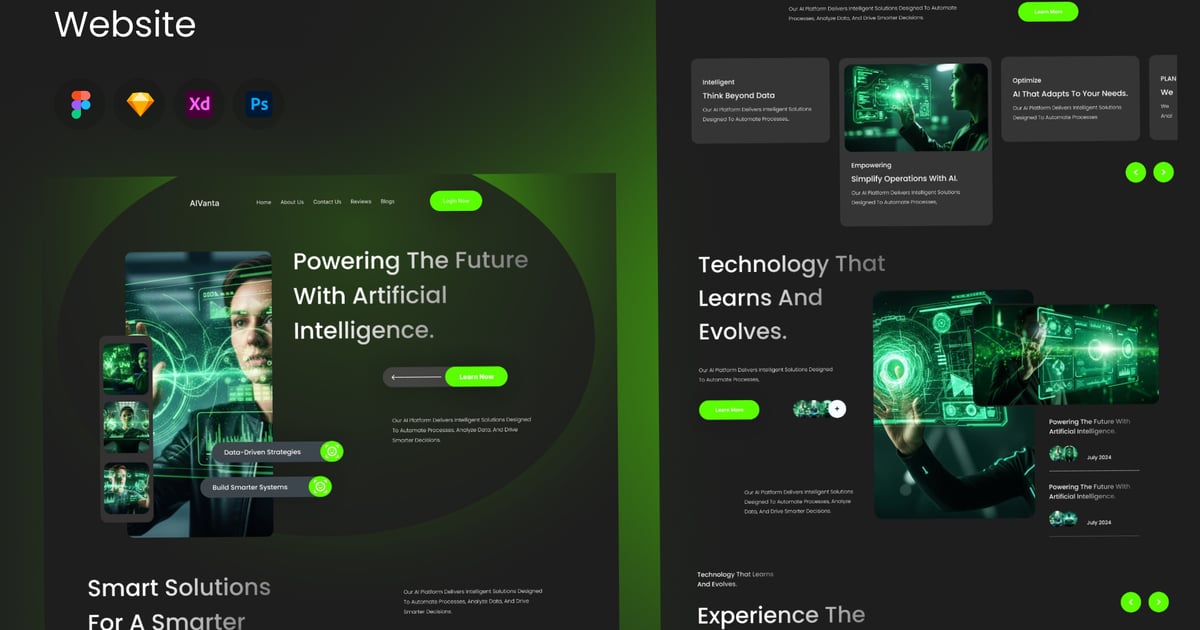 AI Vanta – 文章智能网站