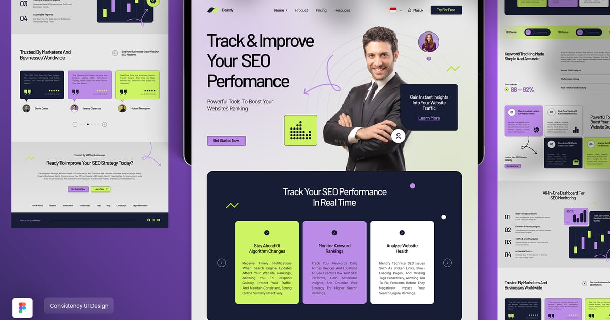 SEO追踪器着陆页